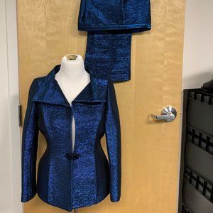 Custom Made evening pant suit apprx sz 10